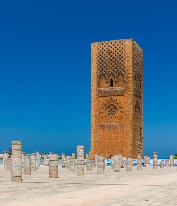 Morocco RabatThe Hassan tower in Rabat Morocco.